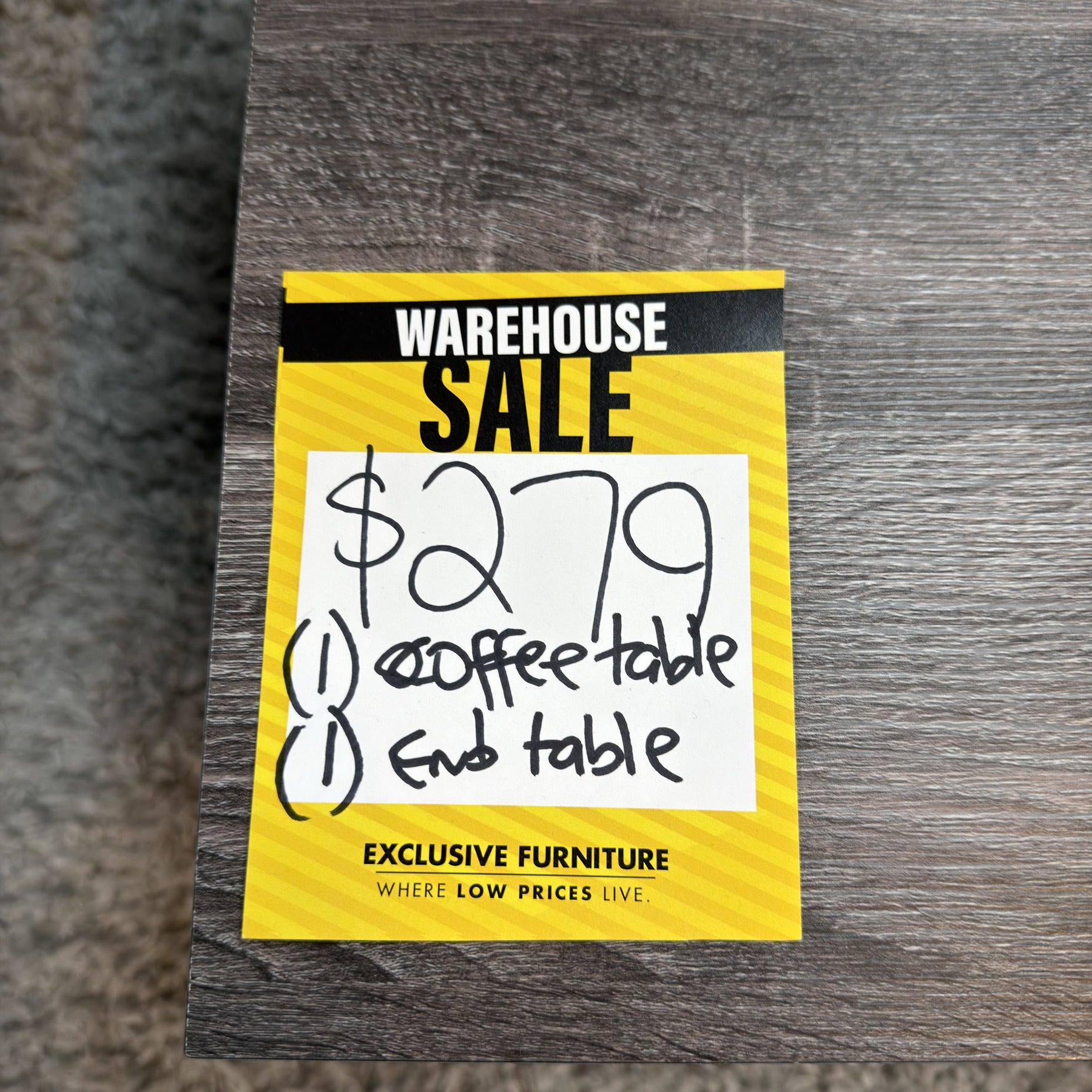 Ironwood Ridge Coffee & End Table Set