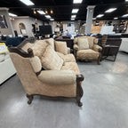 Kensington Baroque Loveseat & Chair