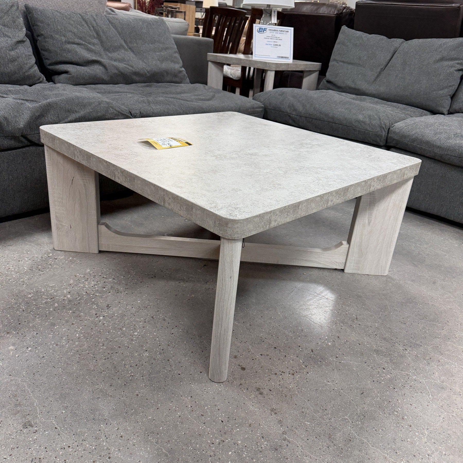 Malibu Oak Coffee Table & 2 End Tables
