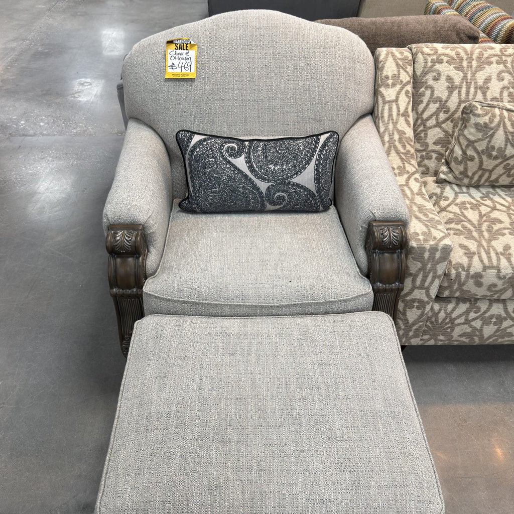 Mercer Duo Chair & Ottoman