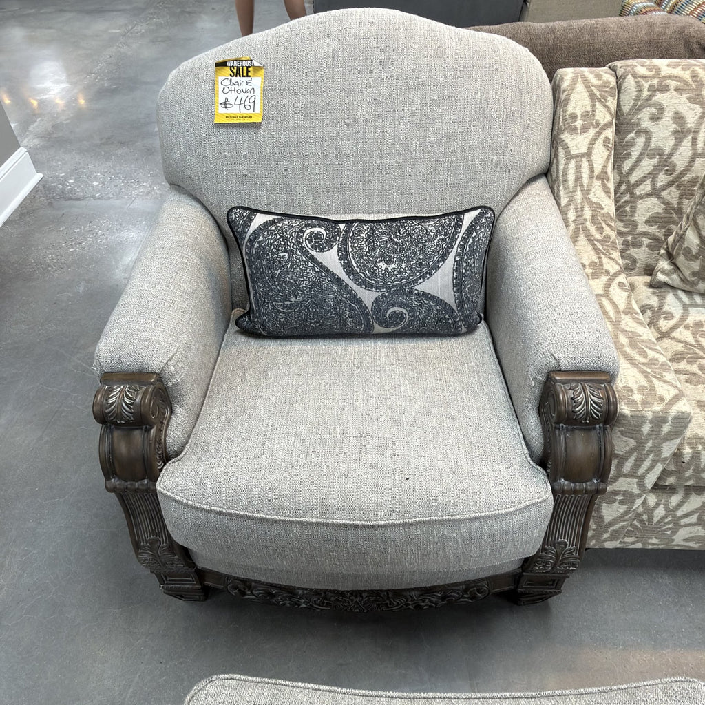Mercer Duo Chair & Ottoman