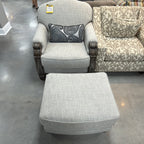 Mercer Duo Chair & Ottoman