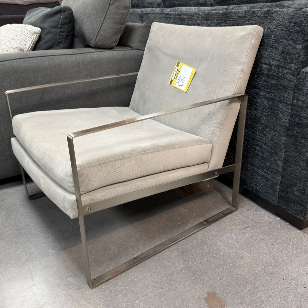 Mercer Grey Accent Chair