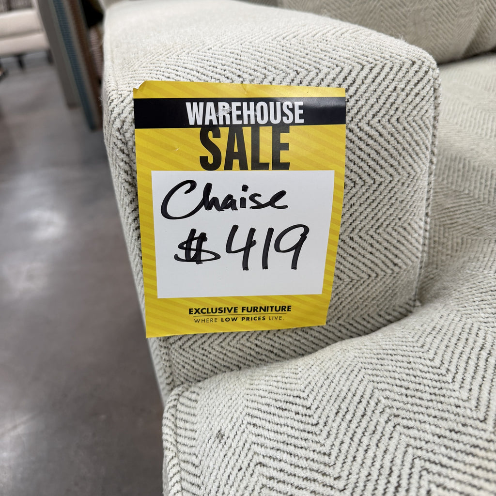 Oatmeal Shore Chaise
