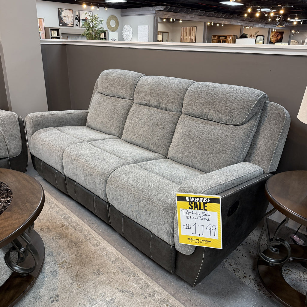 Paradox Reclining Sofa & Loveseat
