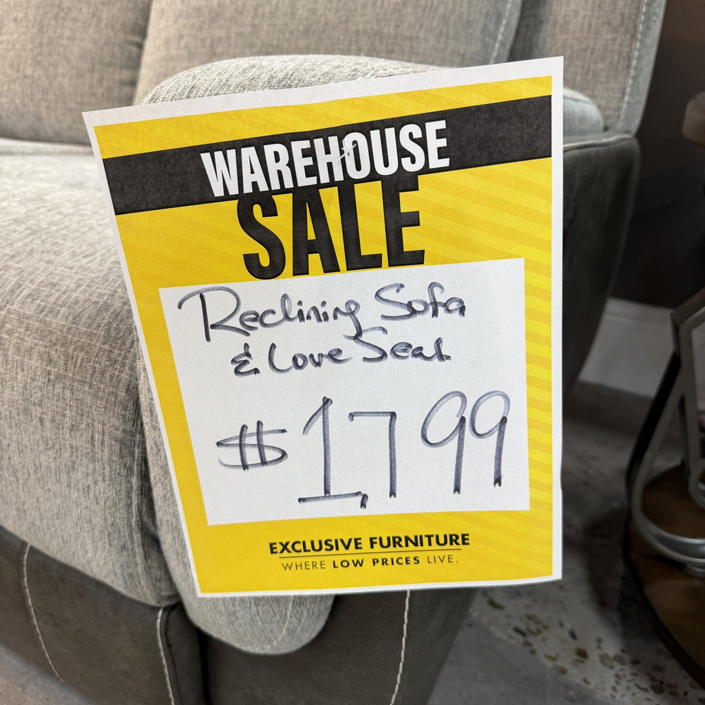 Paradox Reclining Sofa & Loveseat