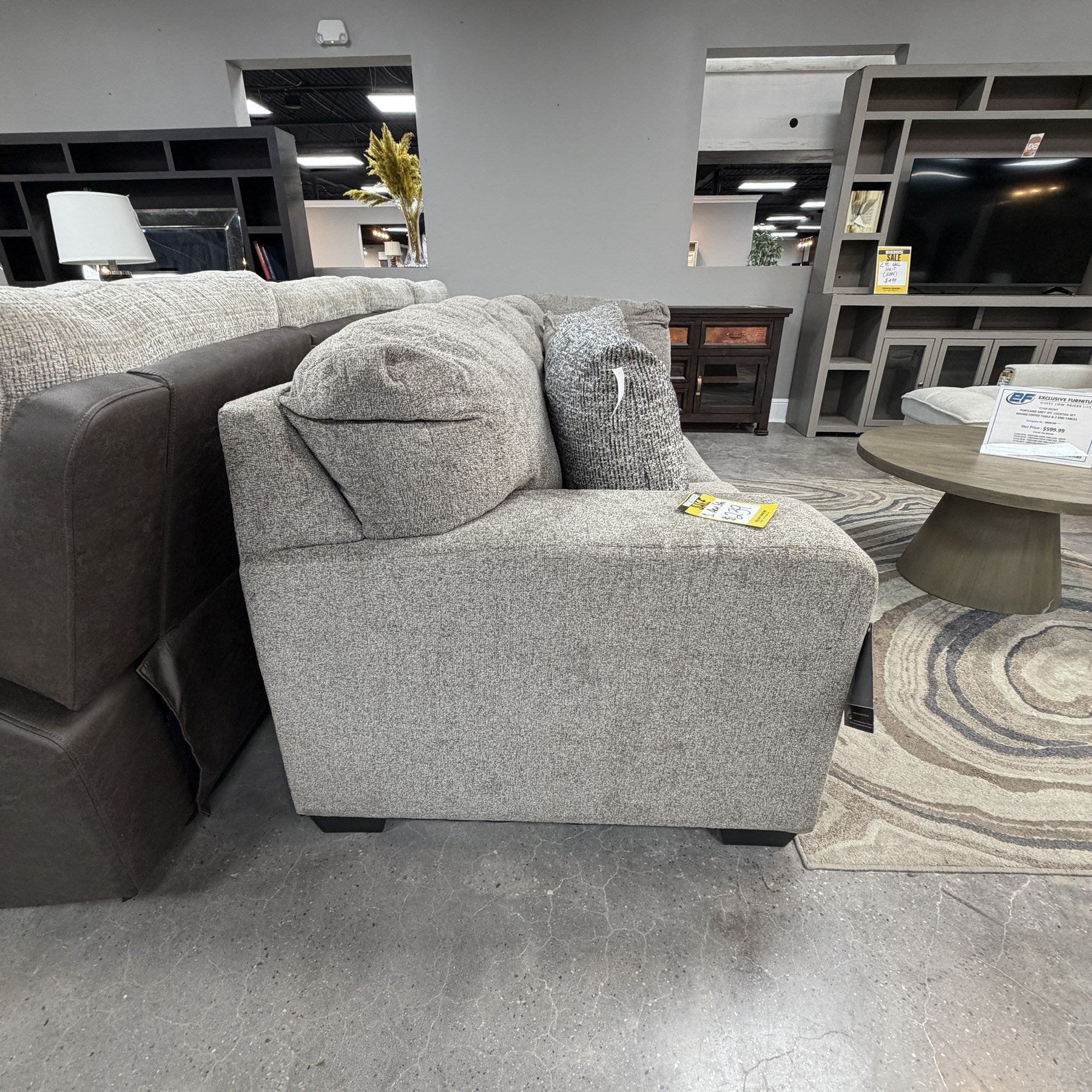 Pebble Creek One Arm Sofa