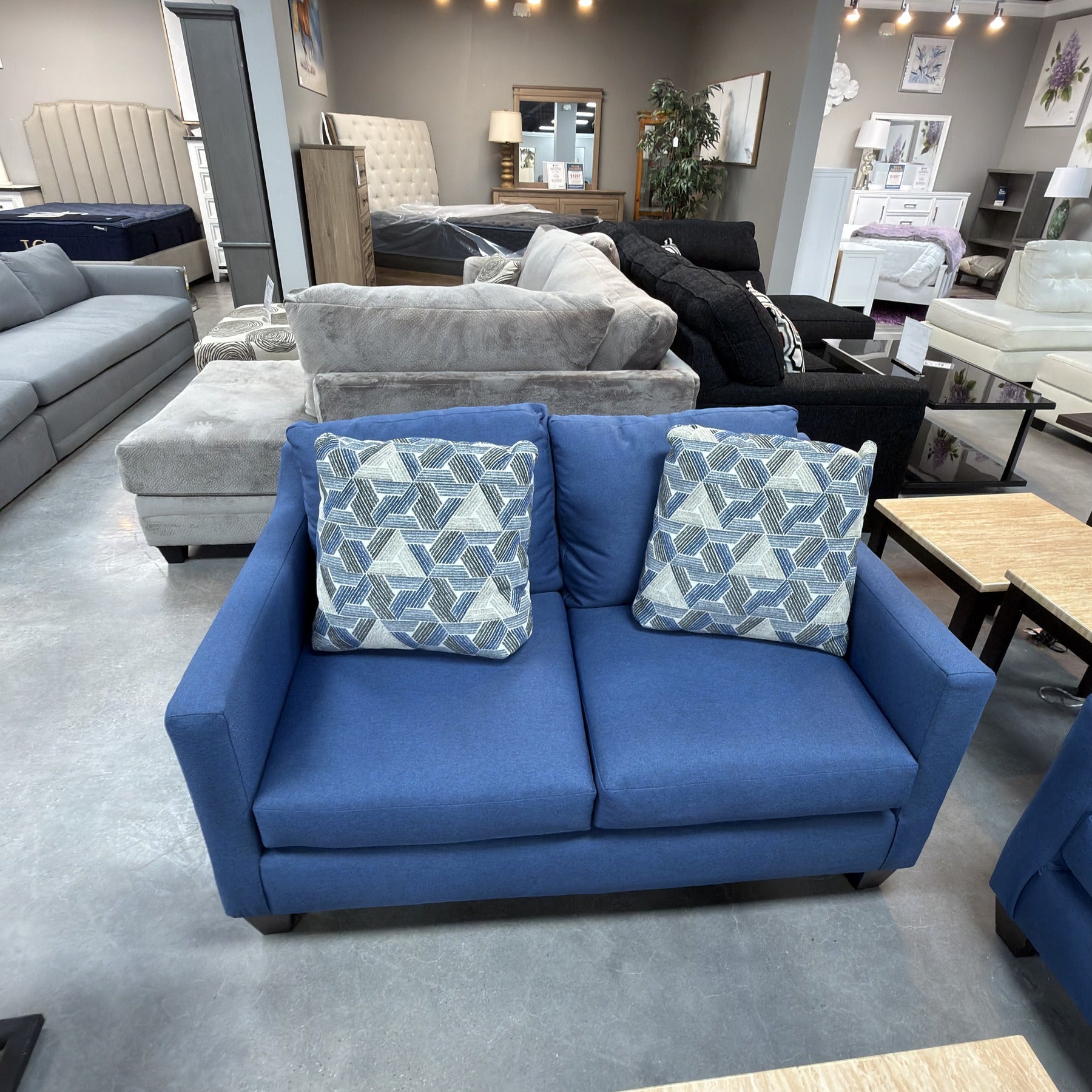 Seaside Denim Living Sofa & Loveseat