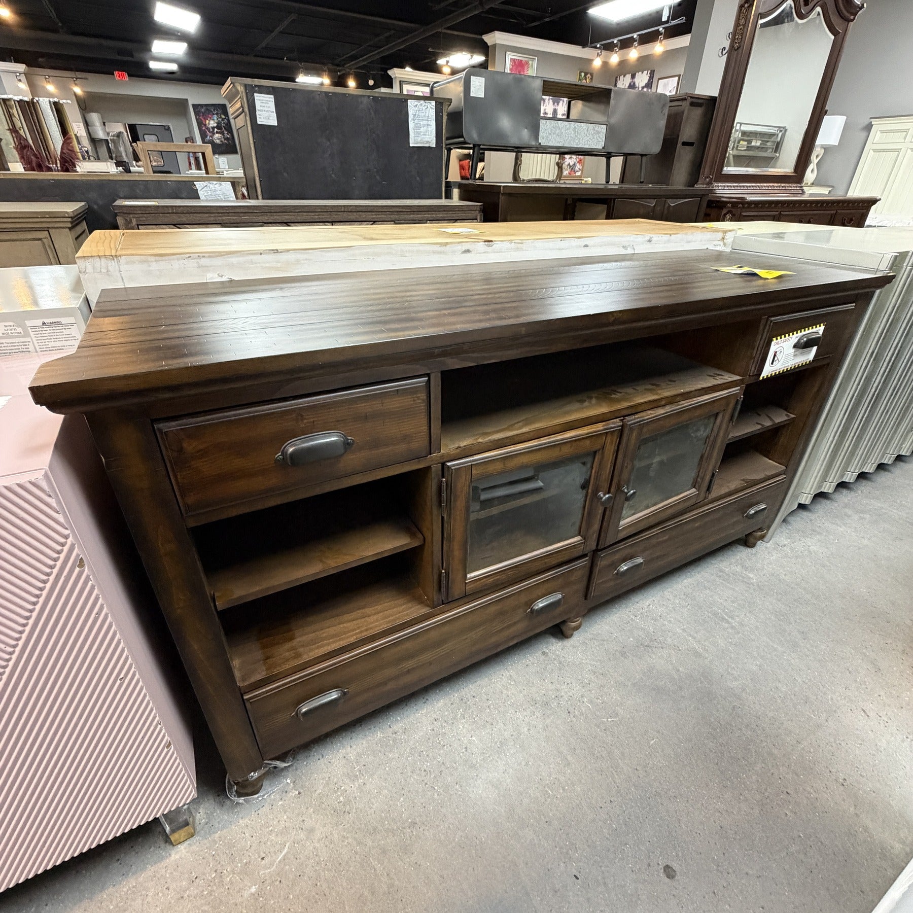 Sentinel Espresso TV Stand