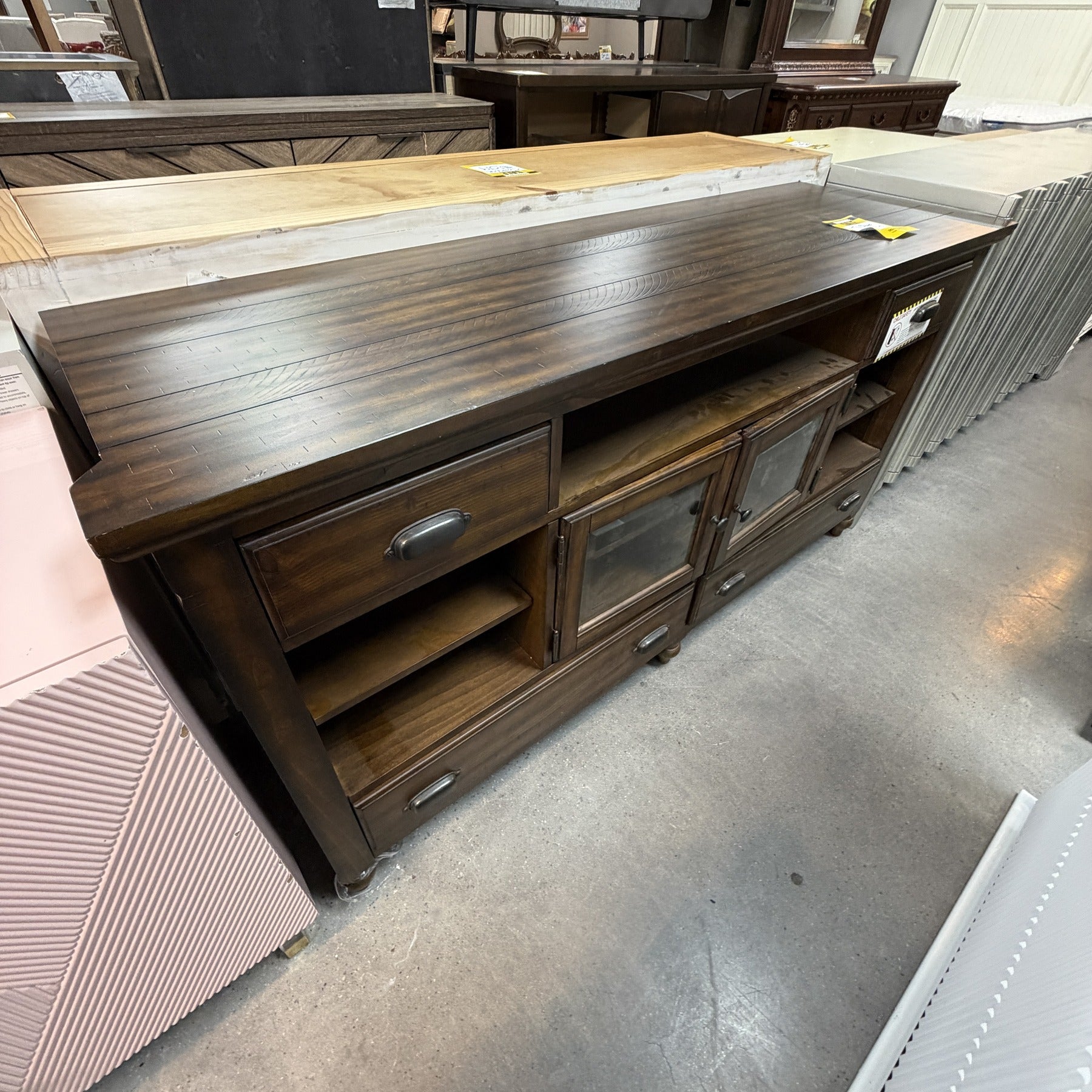 Sentinel Espresso TV Stand