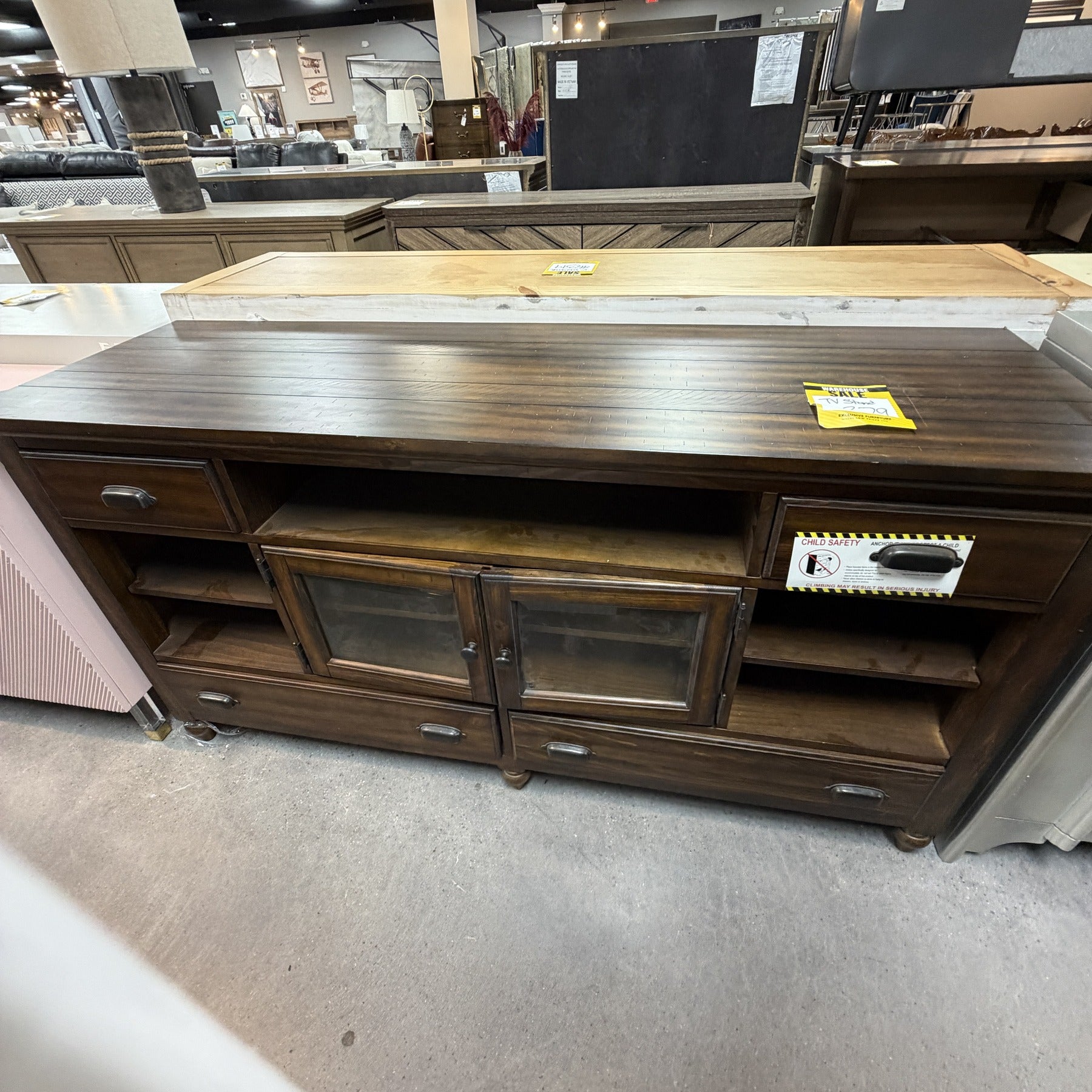 Sentinel Espresso TV Stand