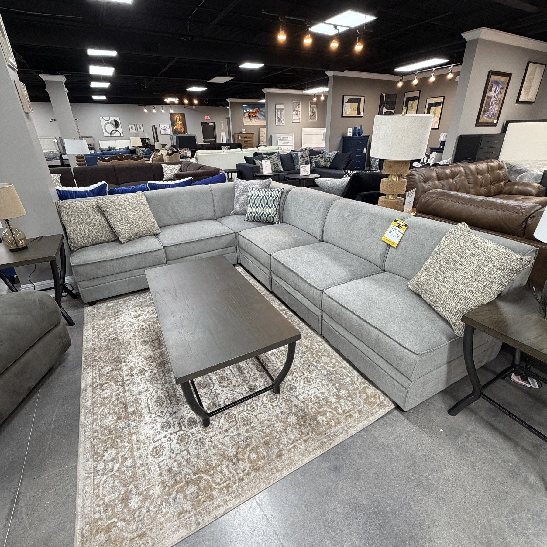 Solace Woven 6PC Sectional