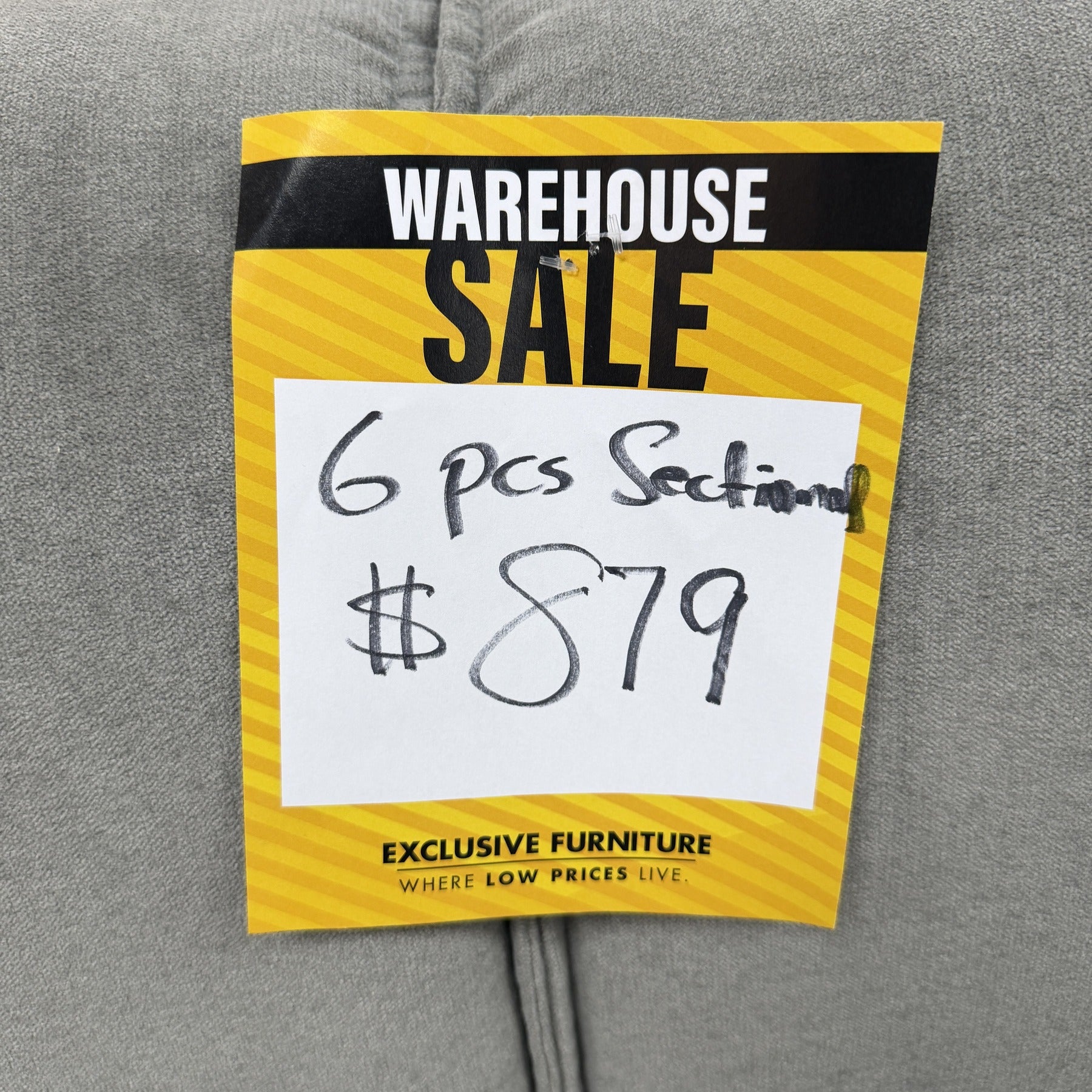 Solace Woven 6PC Sectional