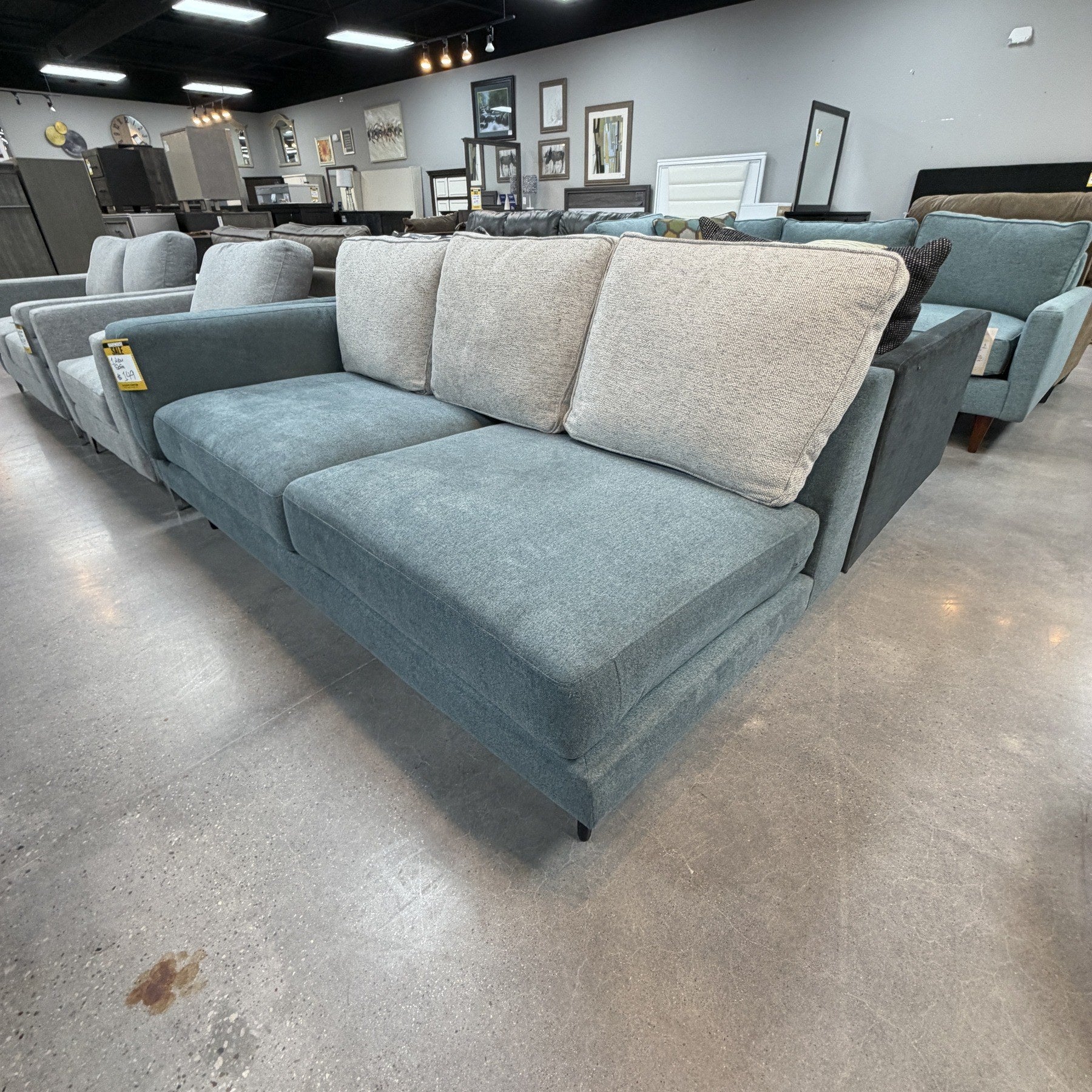 Tidepool One Arm Sofa