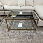 Urban Square Glass Coffee Table & 2 End Tables