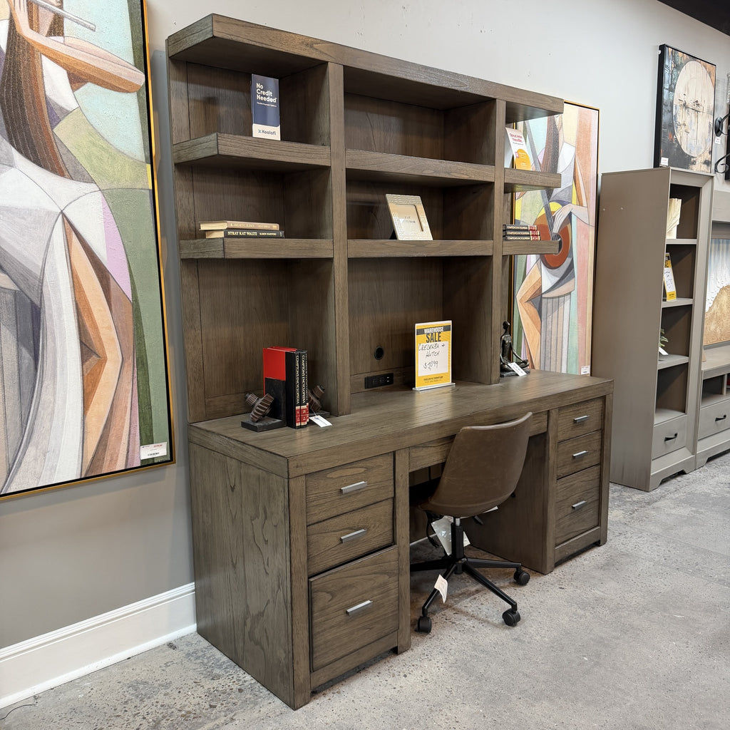 Breckenridge Office Credenea + Hutch