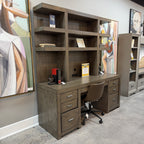 Breckenridge Office Credenea + Hutch