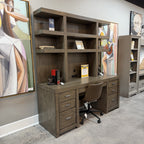 Breckenridge Office Credenea + Hutch