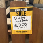 Alamo Outdoor Loveseat