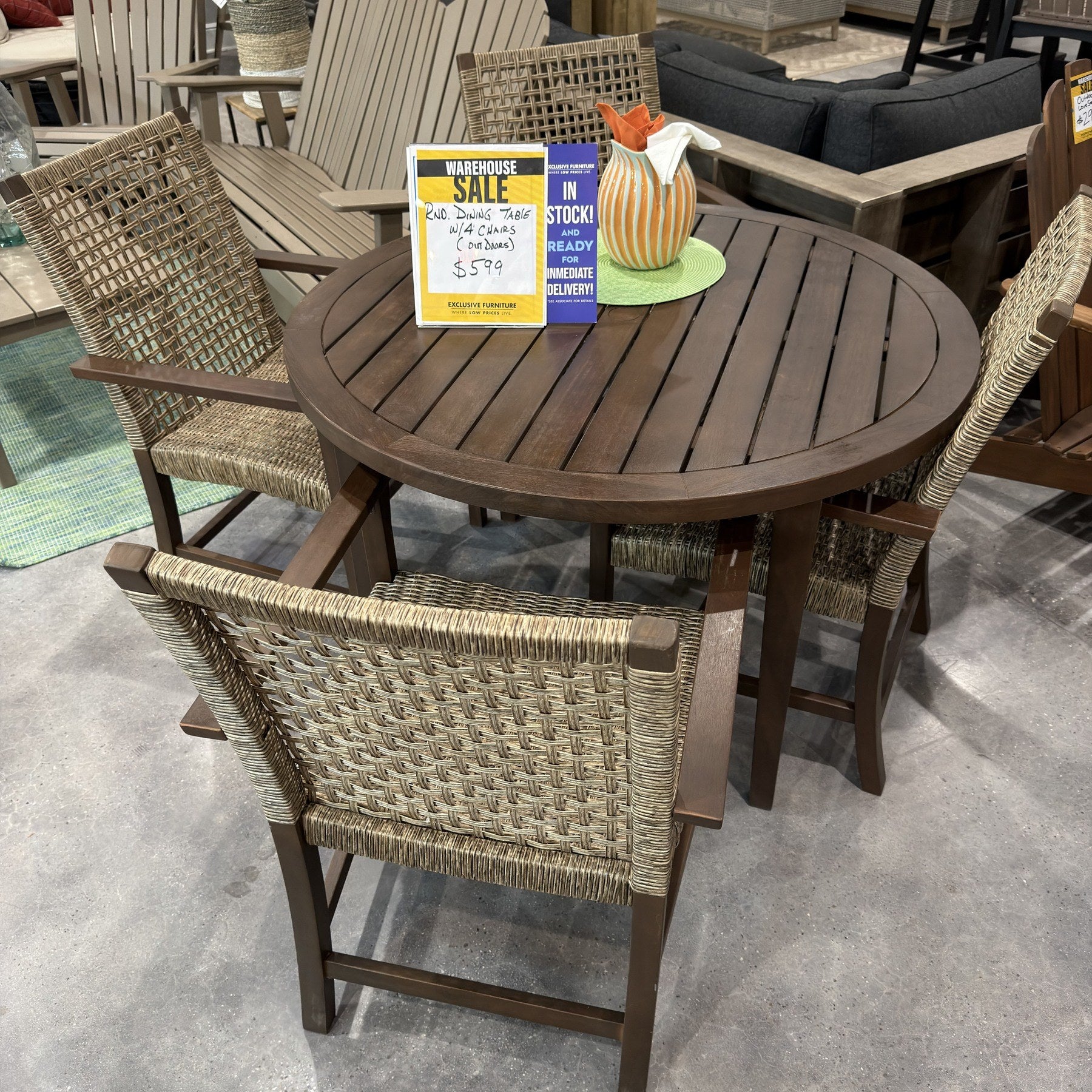 Canyon Ridge 5 Piece Patio Dining Set