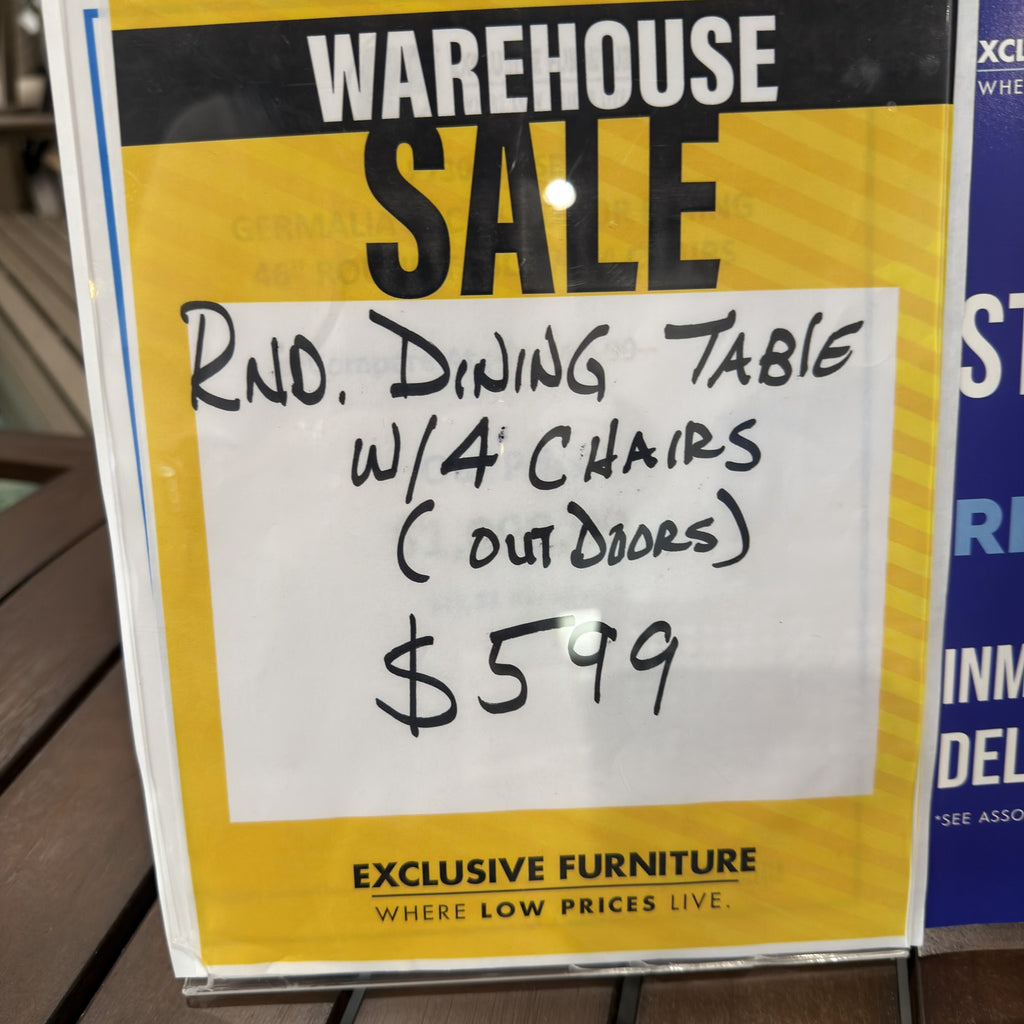 Canyon Ridge 5 Piece Patio Dining Set