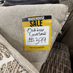 Mosaic Leaf Outdoor Loveseat